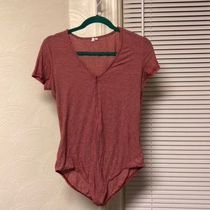 Out from under bodysuit